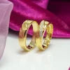 Cincin Kawin Lapis Emas Kuning ZV25-19 (Pria) & ZV25-20 (Wanita)