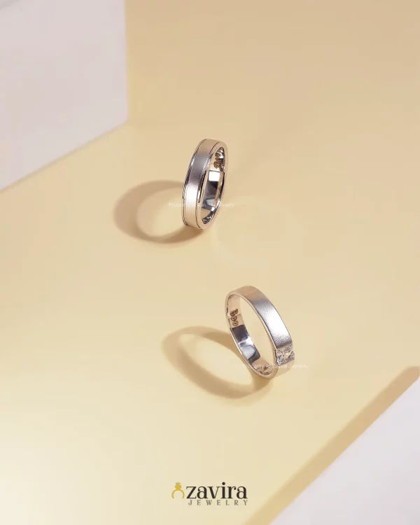 Foto Cincin Kawin AGS24-4 & OK24-7 — Elegan, Simpel, dan Serius