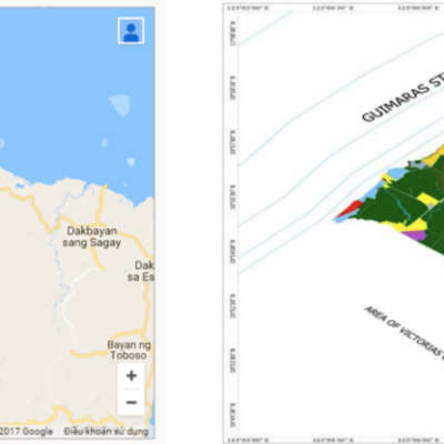 Location of Manapla 48MW Solar Power Plant.