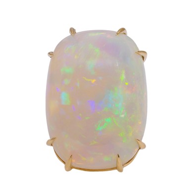  Inel Aur Galben 14k, Opal 56.31 ct 1