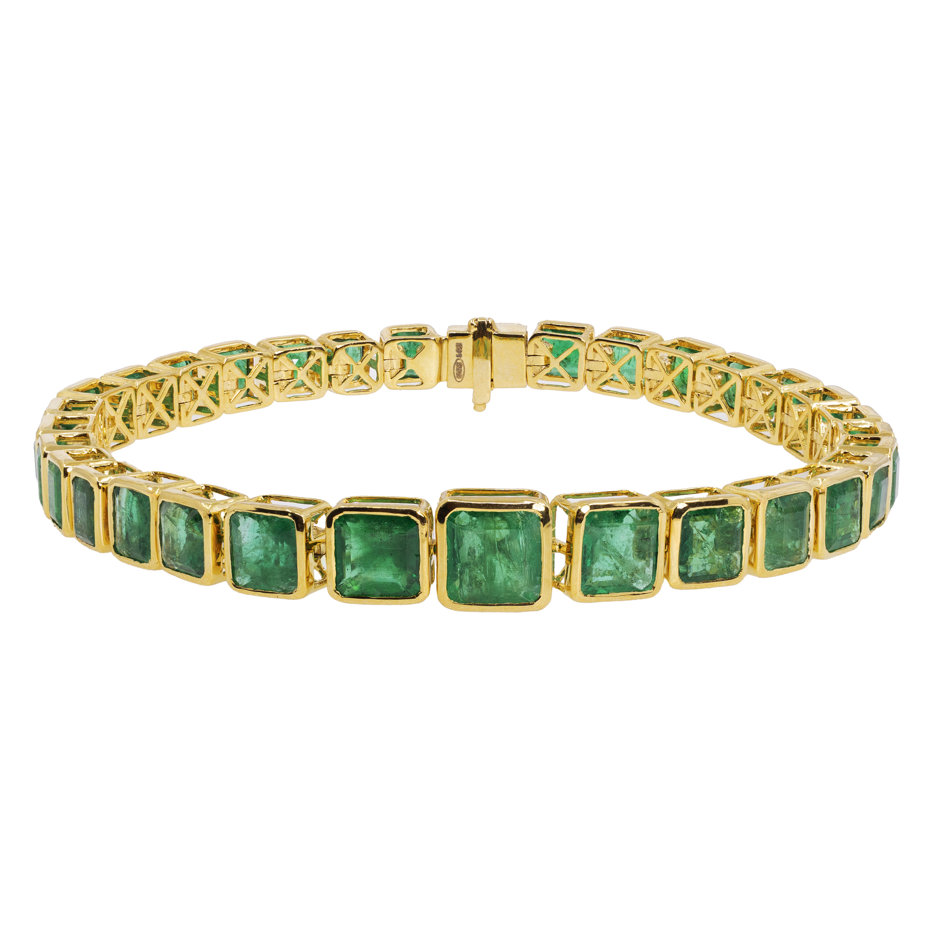  Bratara Aur Galben 18k, Smaralde 15.95 ct 1