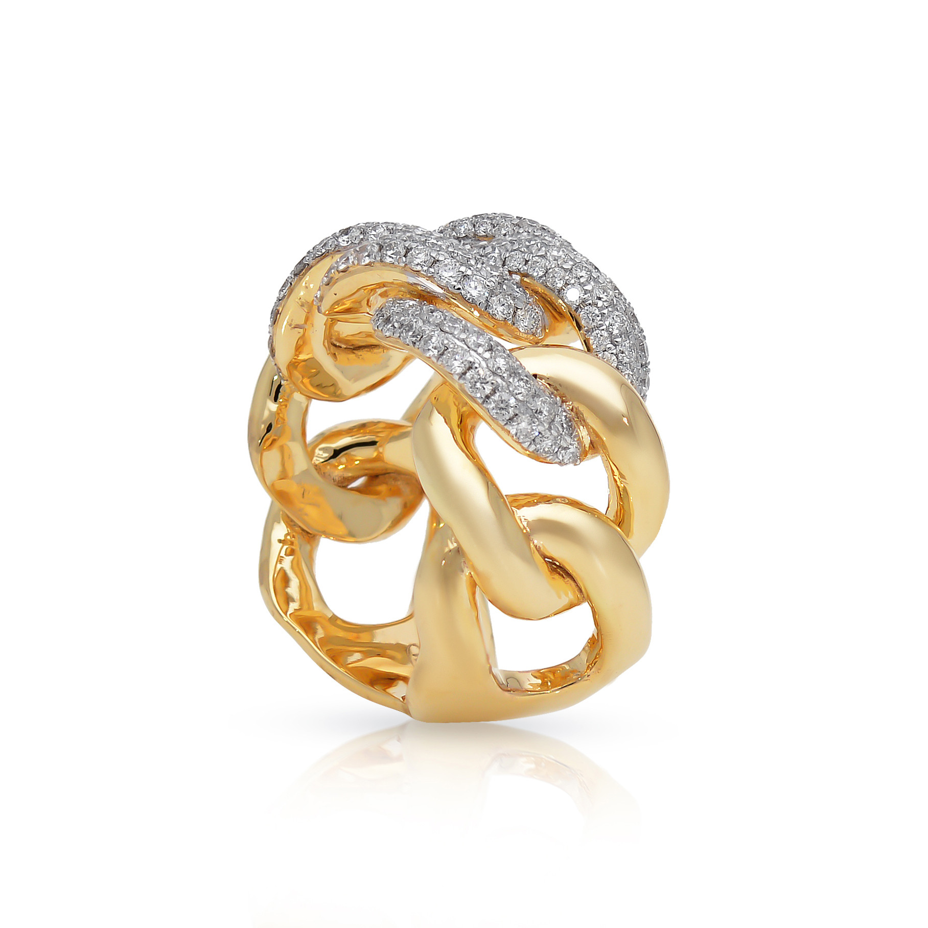  Inel Aur Galben 18k, Diamante 1.42 Ct 5