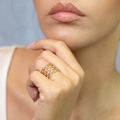  Inel Aur 18k, Diamante 0.26ct 4