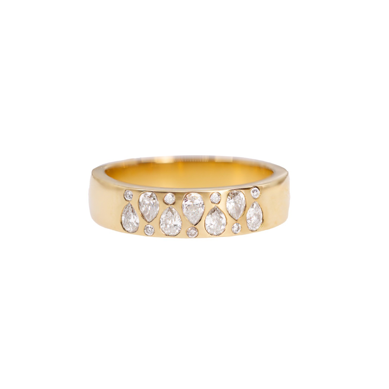  Inel Aur  Galben 18k, Diamante 0.48 ct 