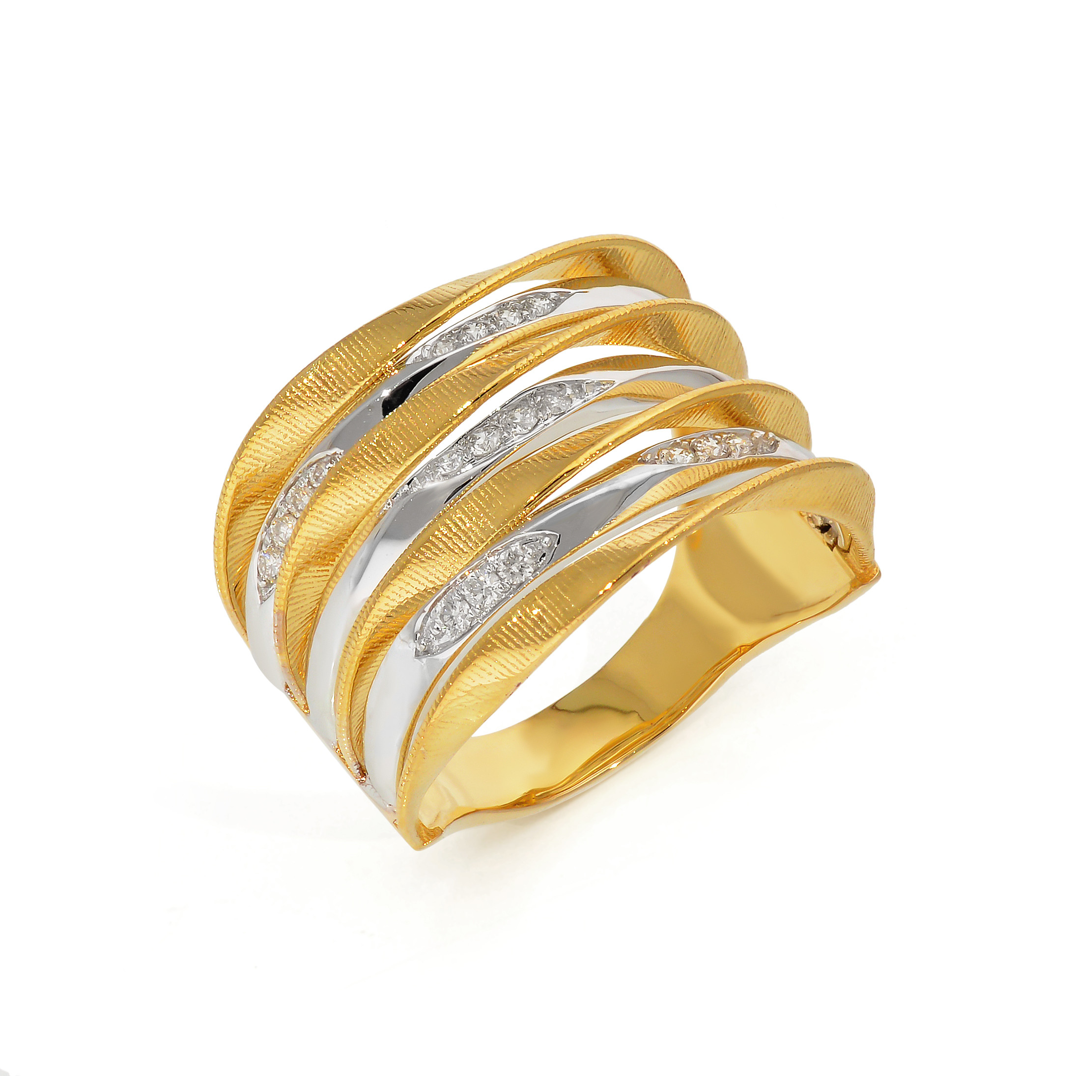  Inel Aur 14k, Diamante 0.25Ct 3