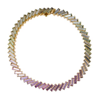  Bratara Aur Galben 18k, Turmalina 12.00 Ct 3