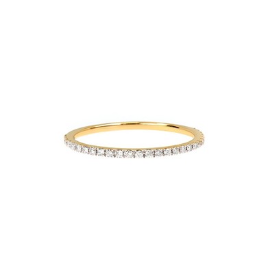  Inel Aur Galben 18K, Diamante Incolore 0.10 Ct 1