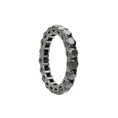  Inel Aur 14k, Diamante Negre 3.70 ct 1