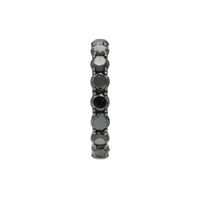 Inel Aur 14k, Diamante Negre 3.70 ct 3