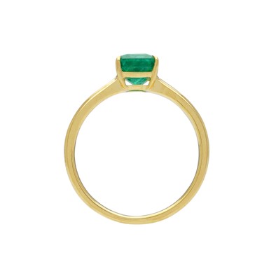  Inel Aur Galben 18K, Smarald 1.85 ct 3