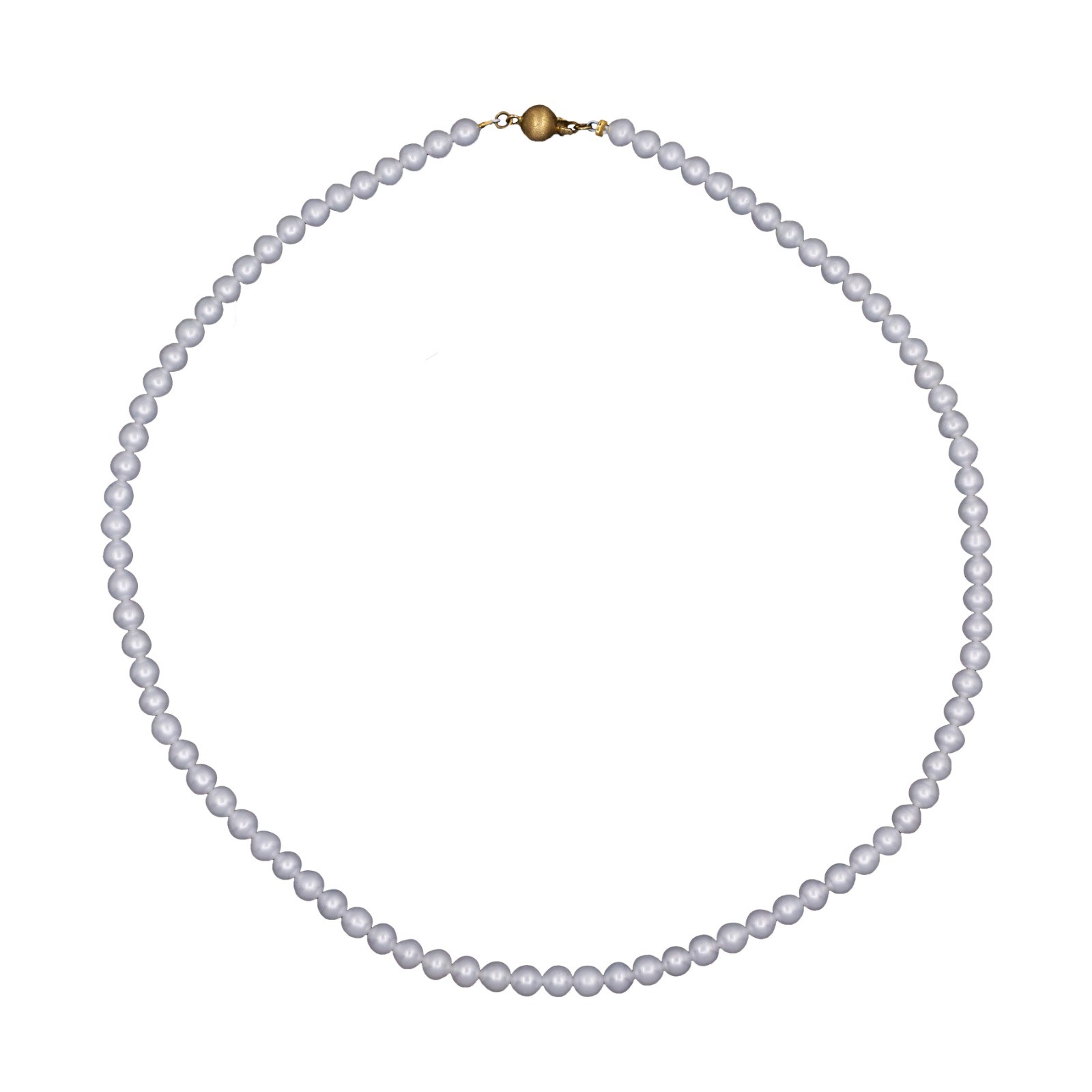  Colier Aur Galben 14k, Perle 4.5 mm 4