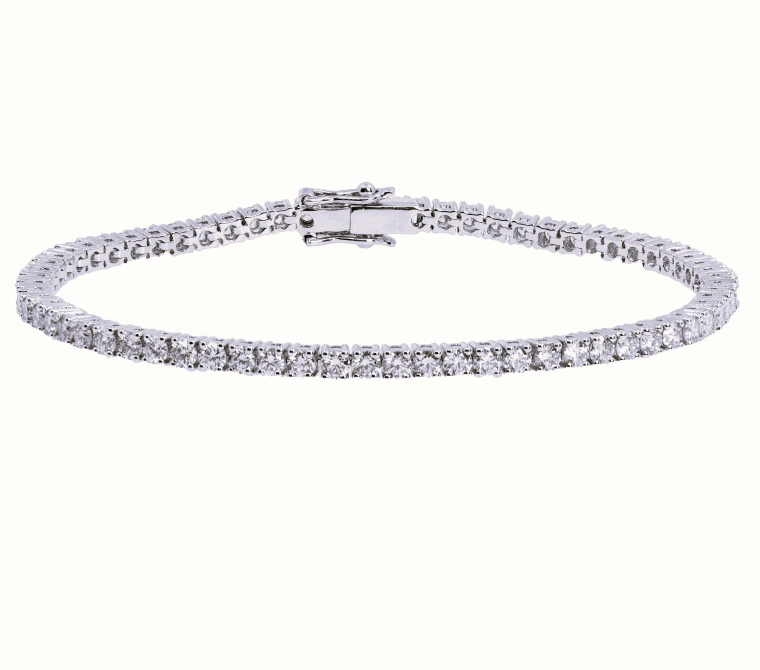  Bratara Aur Alb 18K, Diamante 5.60 Ct 1