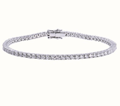  Bratara Aur Alb 18K, Diamante 5.60 Ct 1