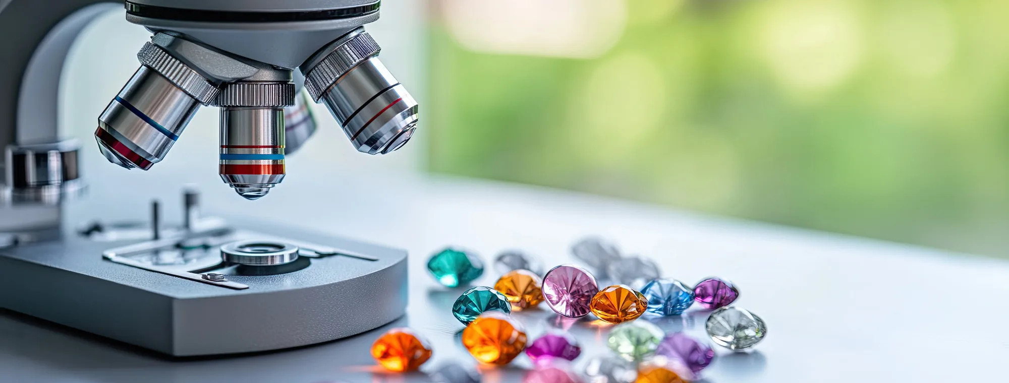 Laborator și expertiză gemologică.