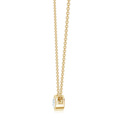  Colier Aur Galben 14k, Diamant Solitaire 0.11 Ct FG/VS 3