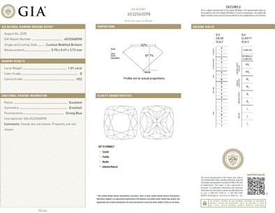 Inel Aur Alb 18k, Diamant Solitaire 1.01 Ct D/VS2, Diamante Laterale 1.08 Ct 6