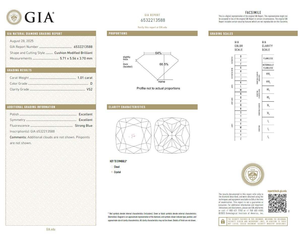  Inel Aur Alb 18k, Diamant Solitaire 1.01 Ct D/VS2, Diamante Laterale 1.08 Ct 7