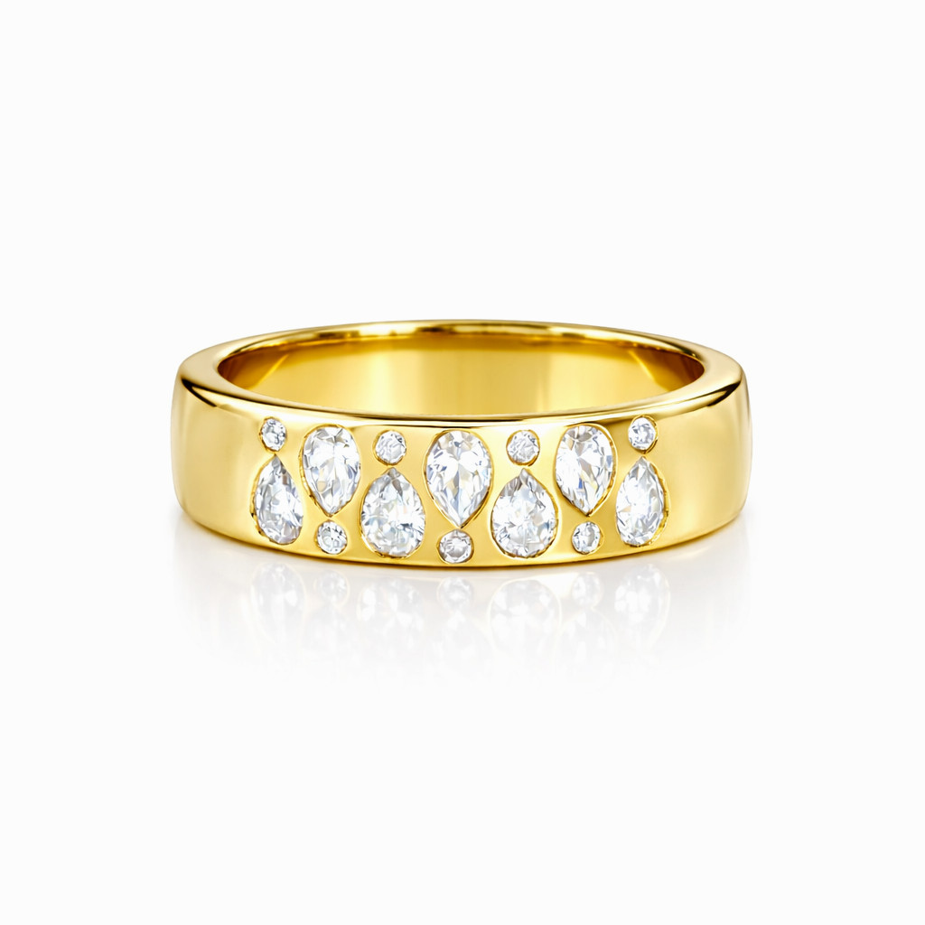  Inel Aur  Galben 18k, Diamante 0.48 Ct 1