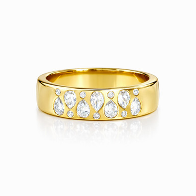  Inel Aur  Galben 18k, Diamante 0.48 Ct 1