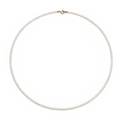  Colier Aur Galben 18k, Perle 2.5 mm 2
