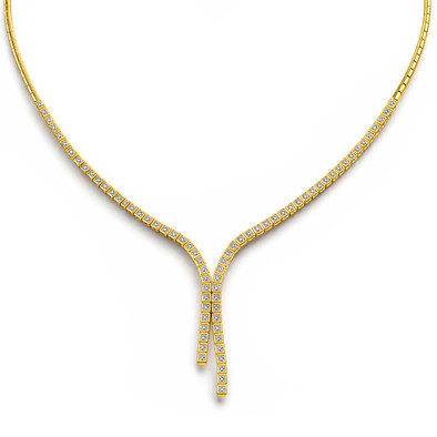  Colier Aur 18k, Diamante 1.52 ct 1