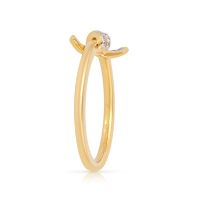  Inel Aur Galben 14K, Diamante 0.07 Ct 3