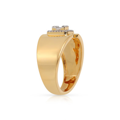  Inel Aur Galben 14K, Diamante 0.16 Ct 3