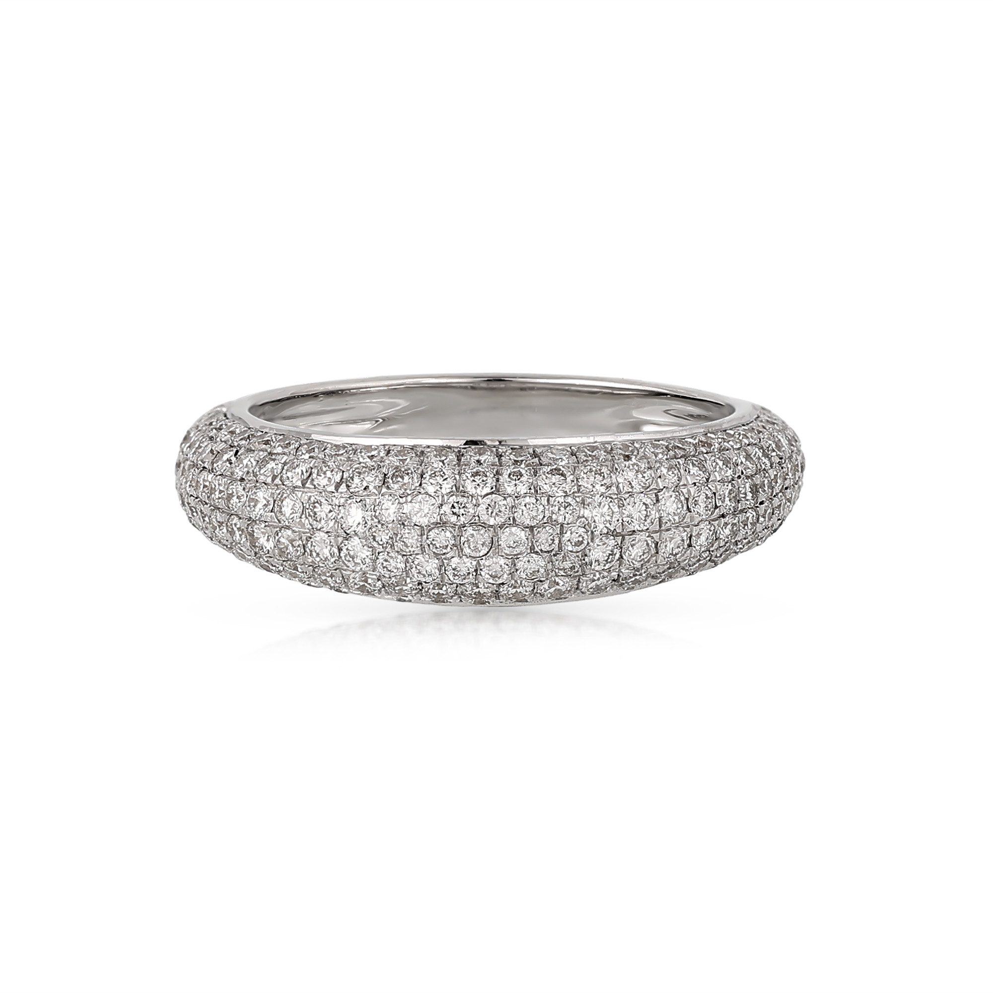  Inel Aur Alb 18k, Diamante  1.50 ct 1