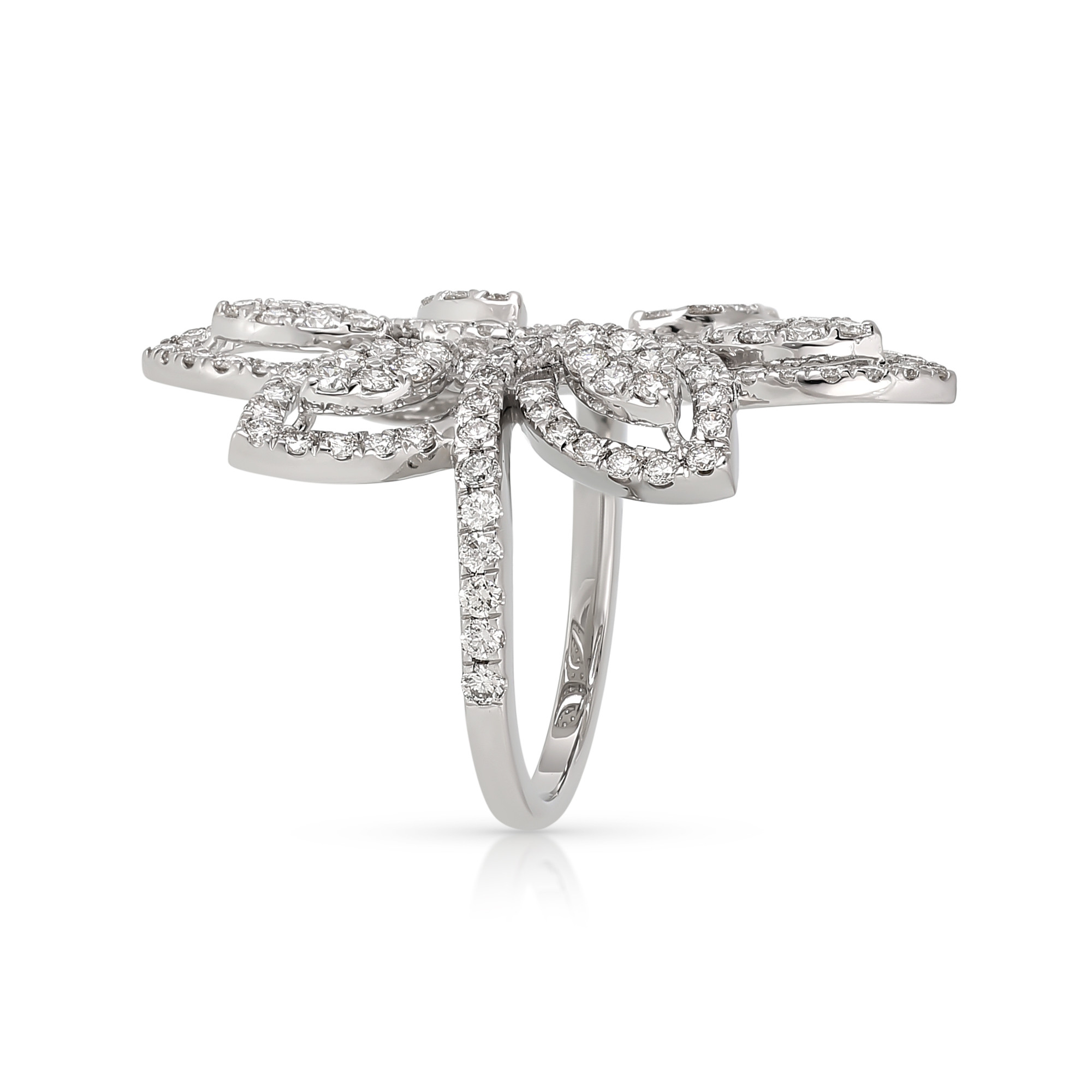  Inel Aur Alb 18k, Diamante 2.41 ct 4