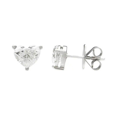  Cercei Aur Alb 18k, Diamante Solitaire 0.70 ct G/VVS1, 0.70 ct H/VVS1 5