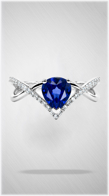 Bijuterii cu safir