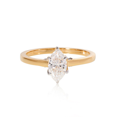 Inel Aur Galben 18k, Diamant Natural Solitaire 0.70 Ct ,