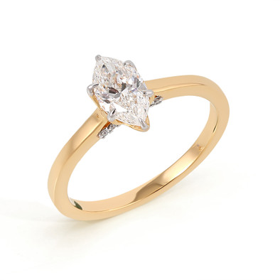 Inel Aur Galben 18k, Diamant Natural Solitaire 0.70 Ct ,