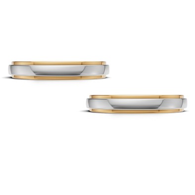 Verighete aur cu diamante naturale - V151 2