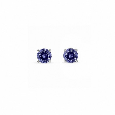 Cercei Aur Galben 14k, Tanzanit 1.85 Ct