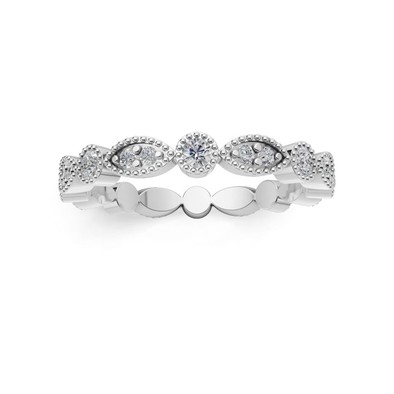 Verighete aur cu diamante naturale - V159 3