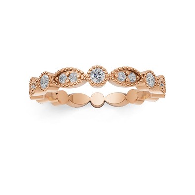 Verighete aur cu diamante naturale - V159 4