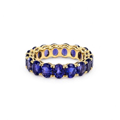 Inel Aur Galben 18k, Safire 3.40 Ct