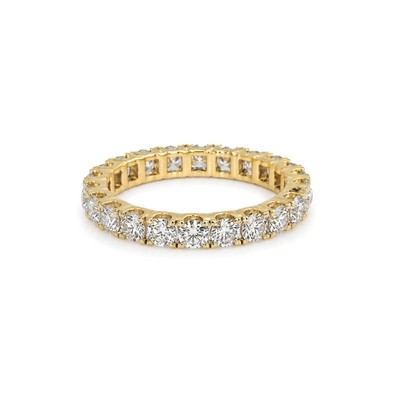 Inel Eternity Aur Galben 18K, Diamante Naturale 2.20 Ct FG/VS
