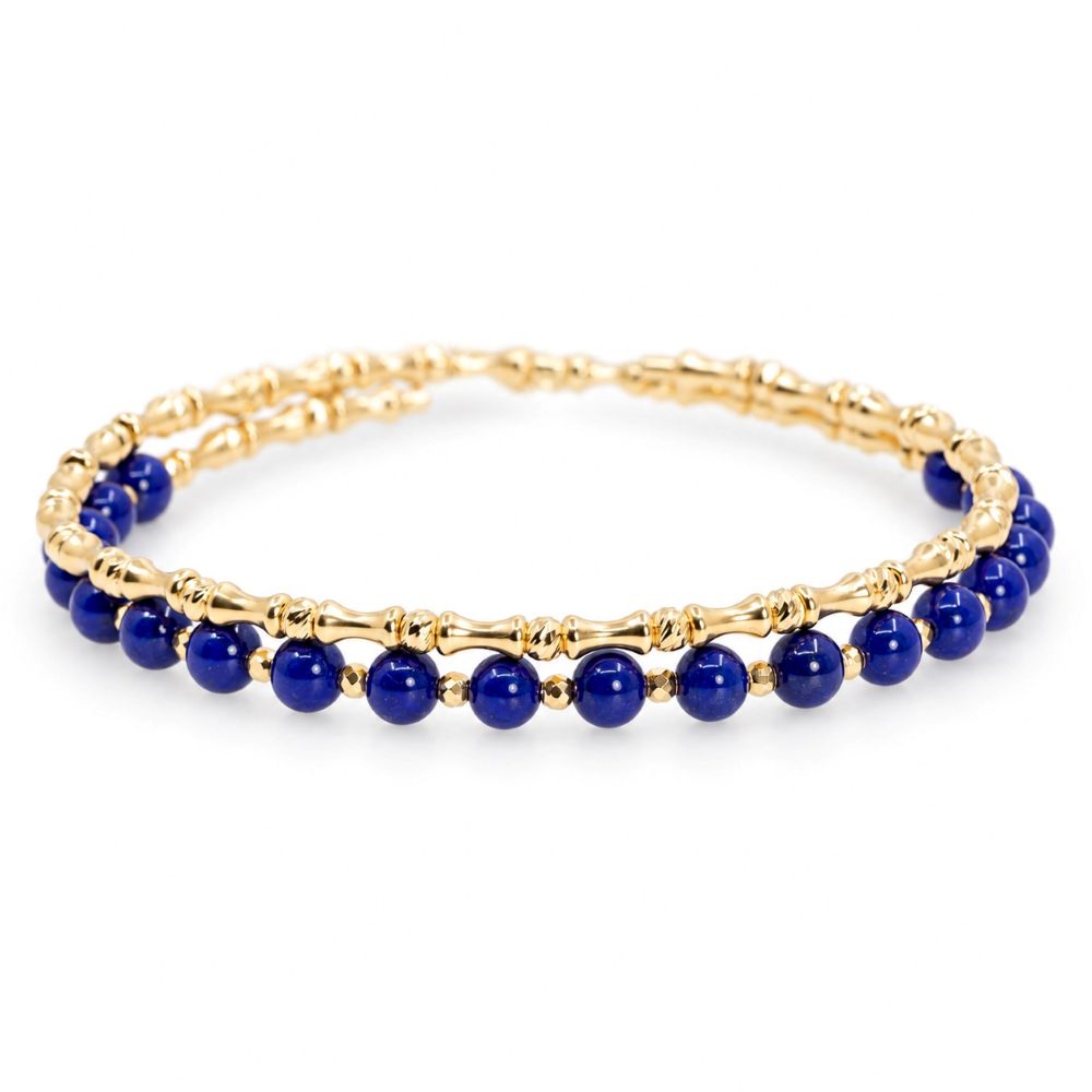 Bratara Aur Galben 18k, Lapis Lazuli 7.50 Ct