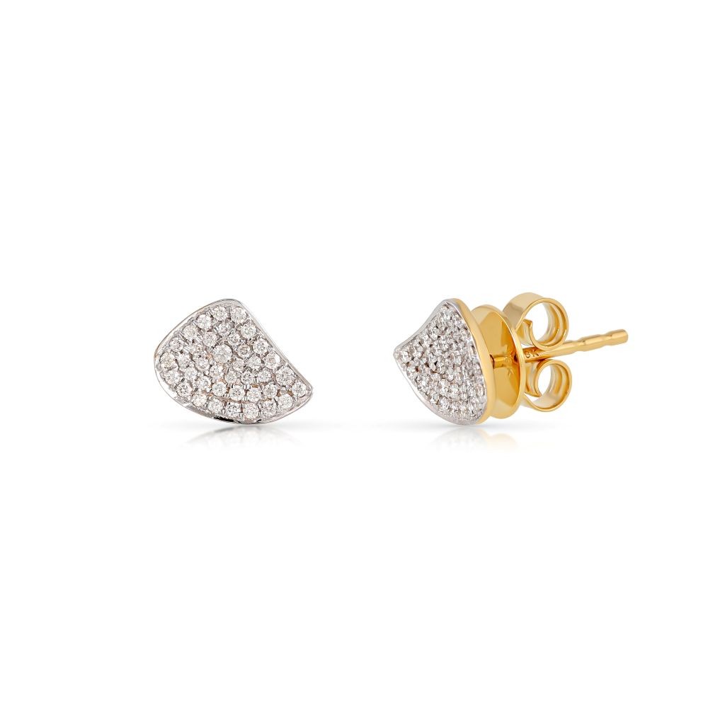 Cercei Aur Galben 18k, Diamante Naturale 0.30 Ct FG/VS-SI