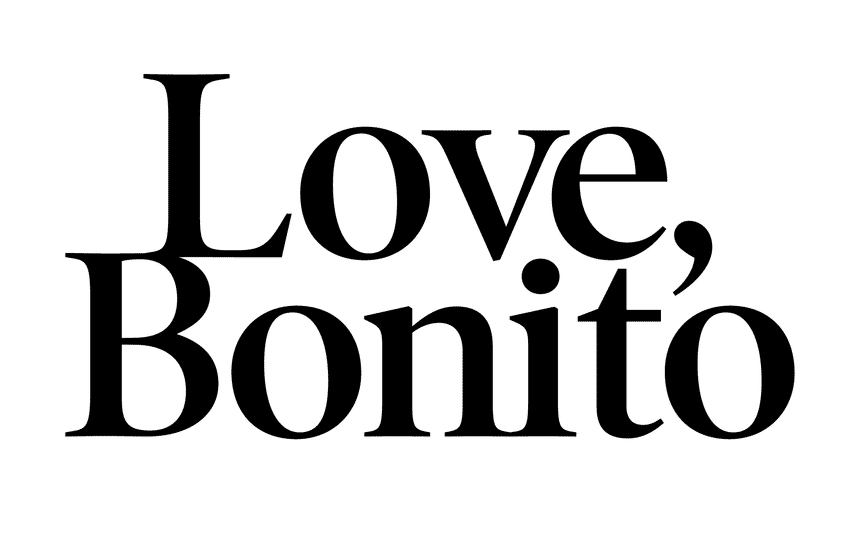 LOVE, BONITO logo