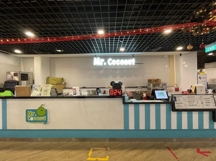 Mr Coconut at Anchorpoint