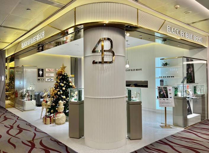 BLACK BY BLUE BRAVE at Bugis Junction