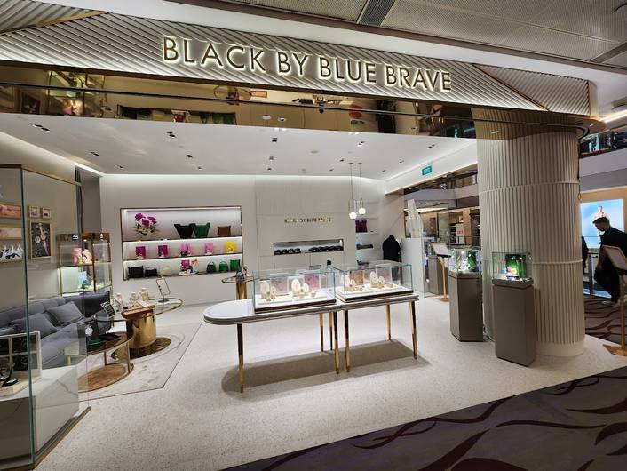 BLACK BY BLUE BRAVE at Bugis Junction
