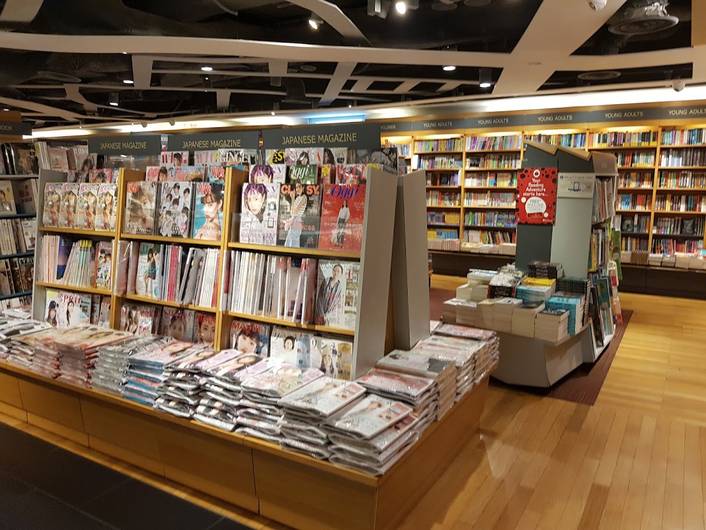 Books Kinokuniya at Bugis Junction