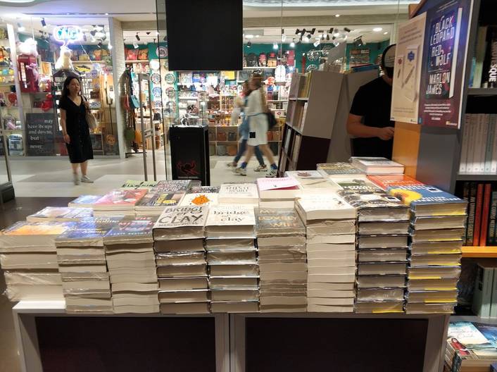 Books Kinokuniya at Bugis Junction