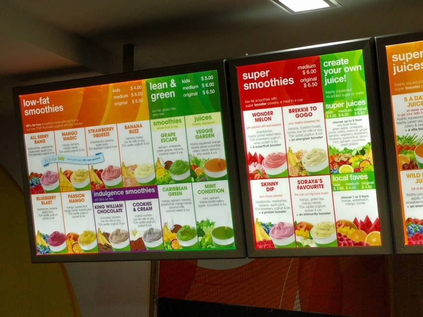 Boost Juice Bars at Bugis Junction