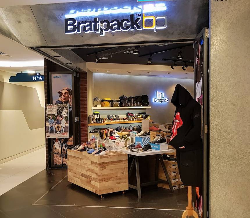 Bratpack at Bugis Junction