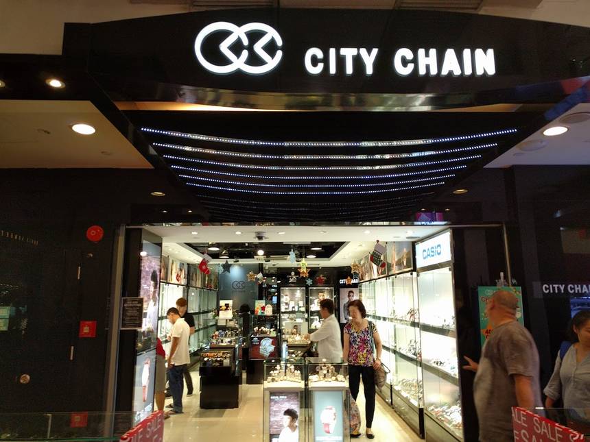 City Chain at Bugis Junction